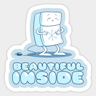 Beautiful Inside Sticker